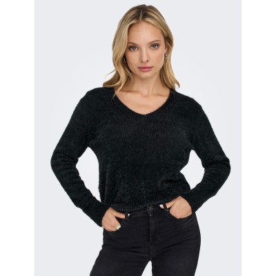 Jersey pelo cuello pico de Only