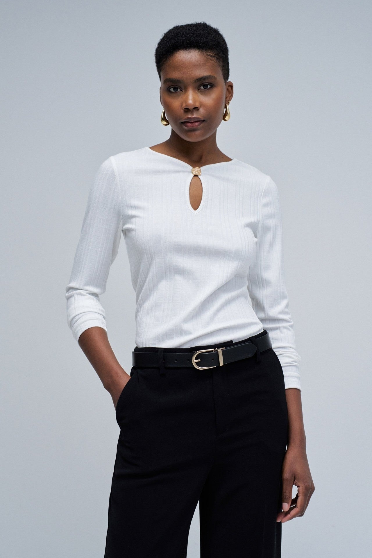 Top manga larga de Salsa Jeans