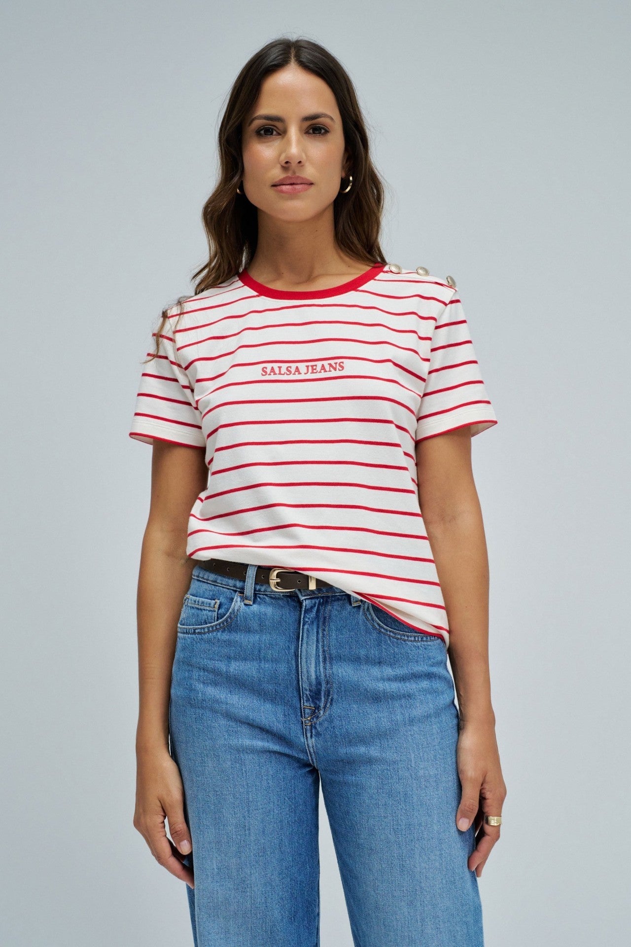 Camiseta marinera de Salsa Jeans