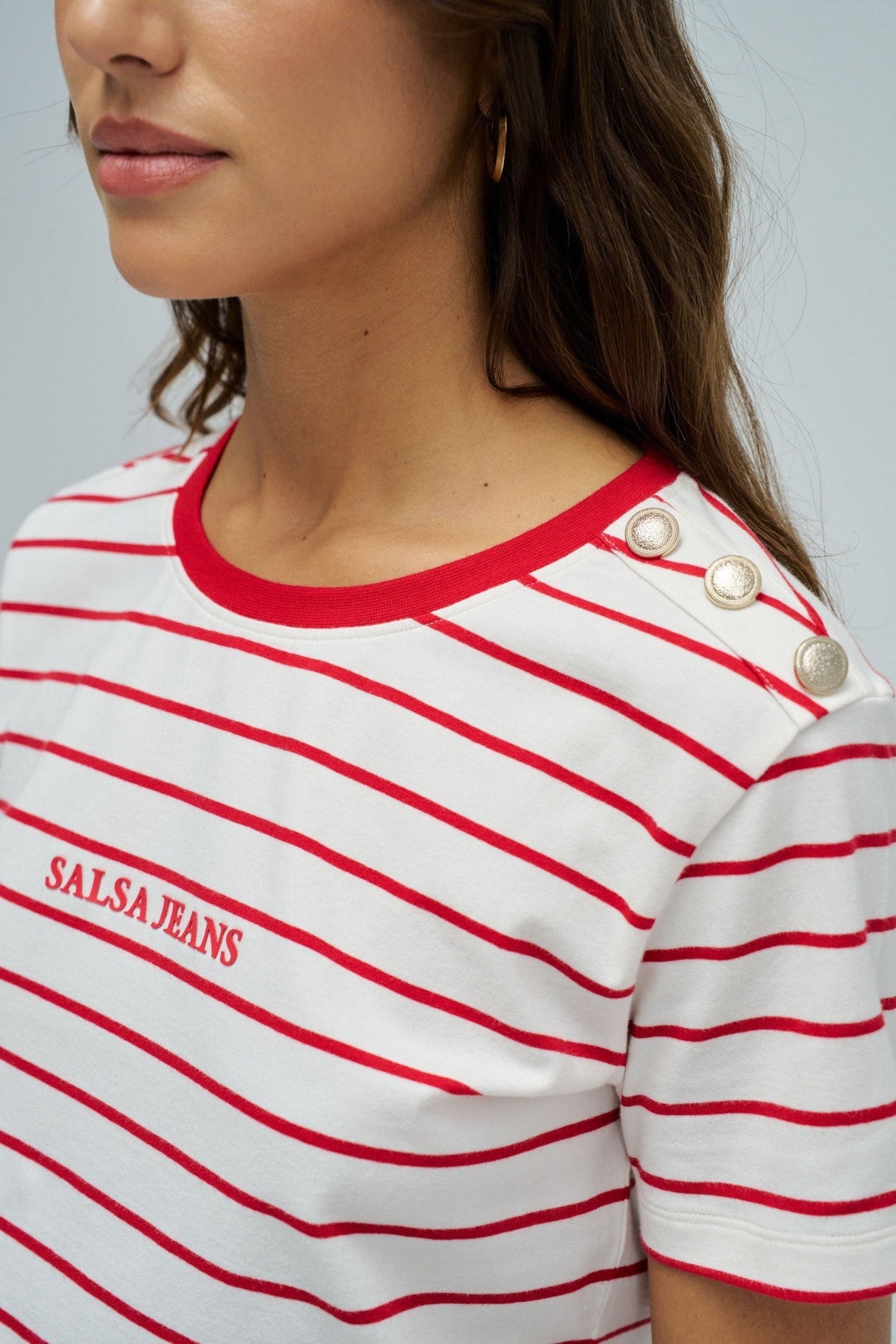 Camiseta marinera de Salsa Jeans