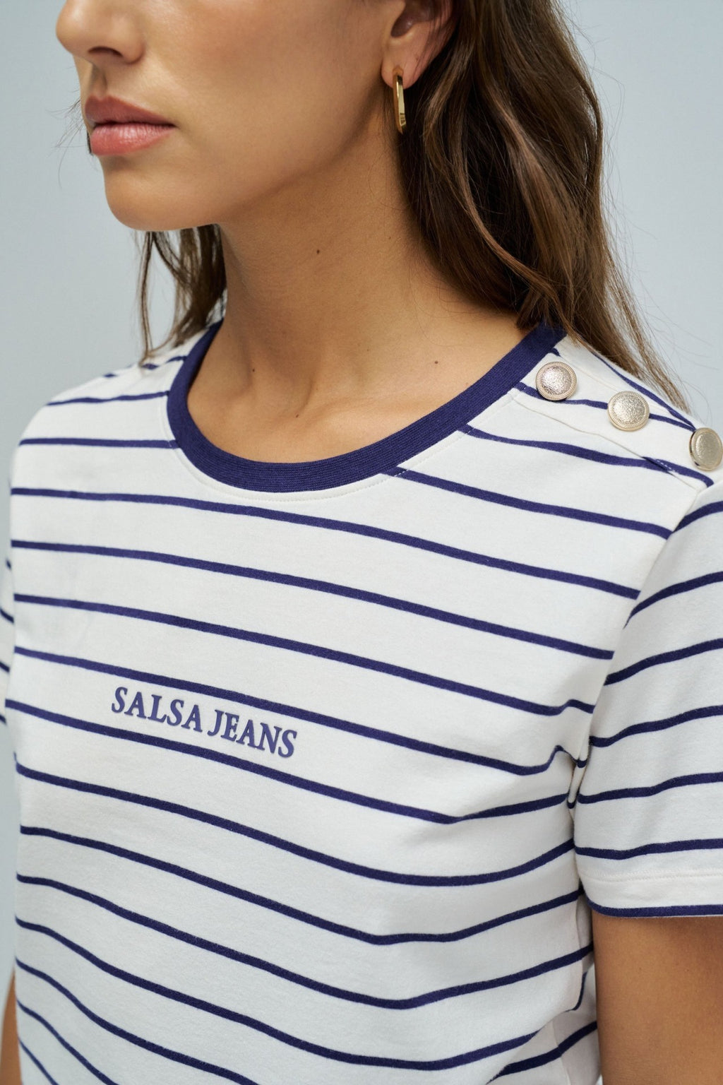 Camiseta marinera de Salsa Jeans