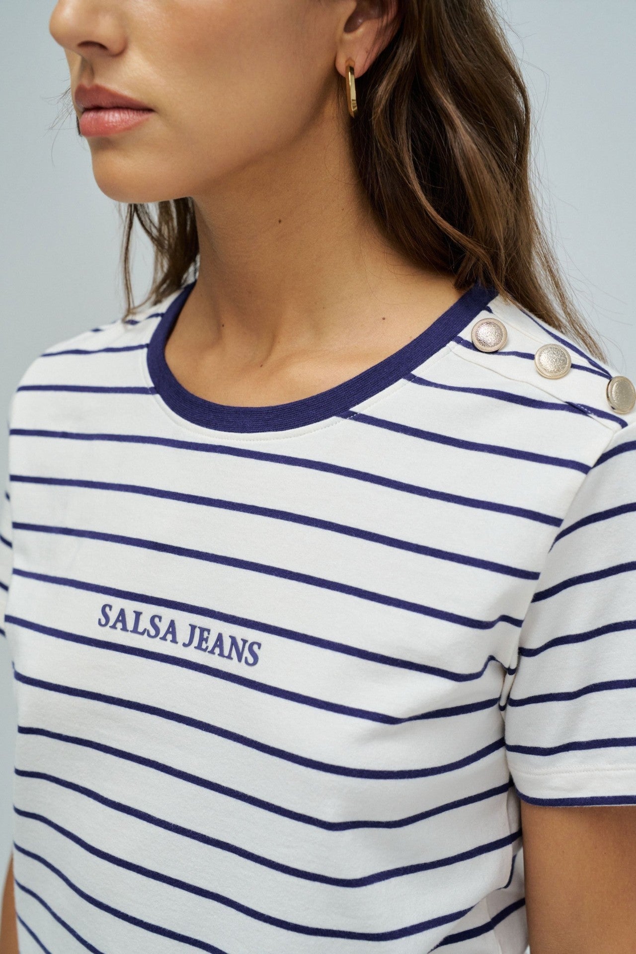 Camiseta marinera de Salsa Jeans