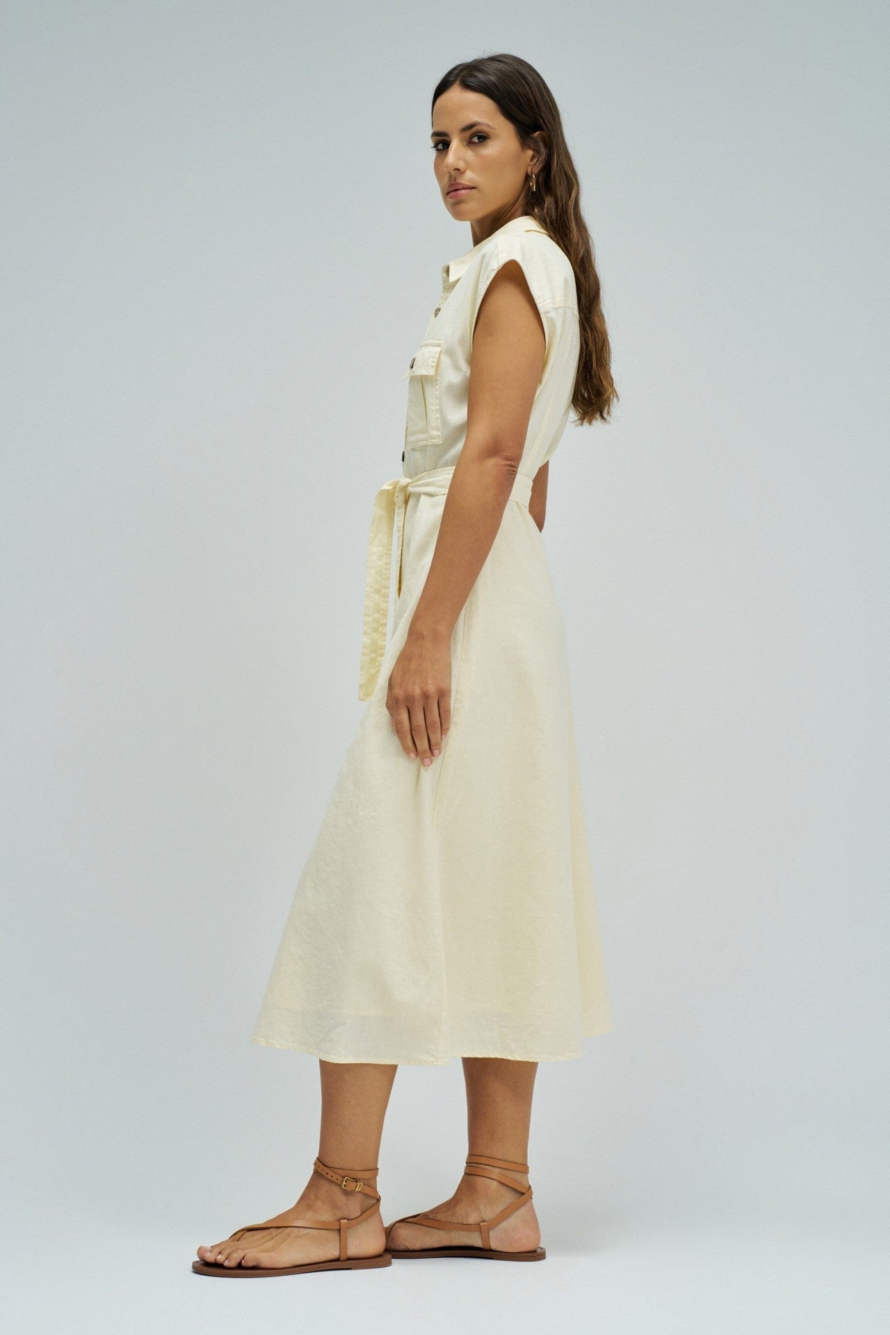 Vestido lino de Salsa Jeans