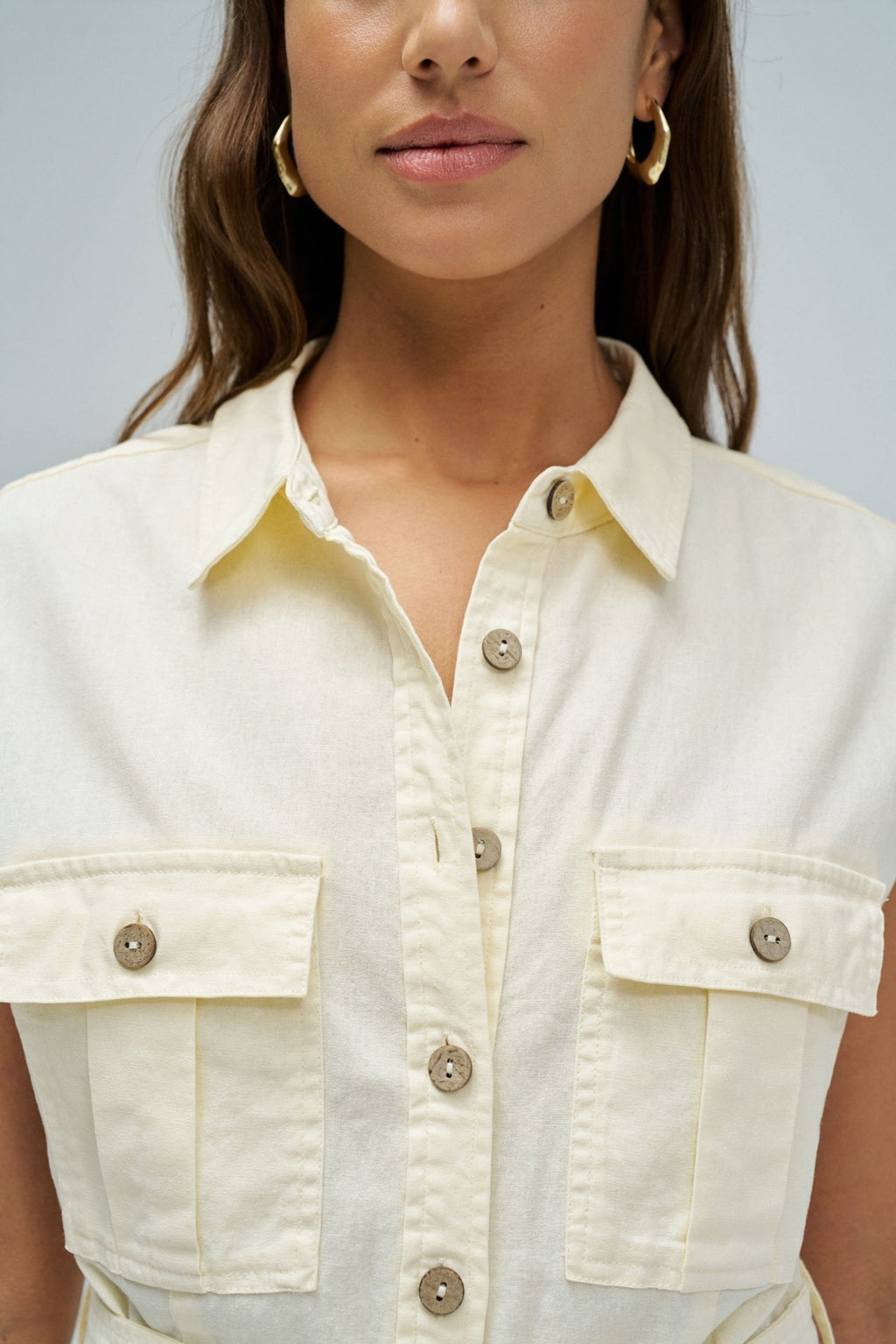 Vestido lino de Salsa Jeans