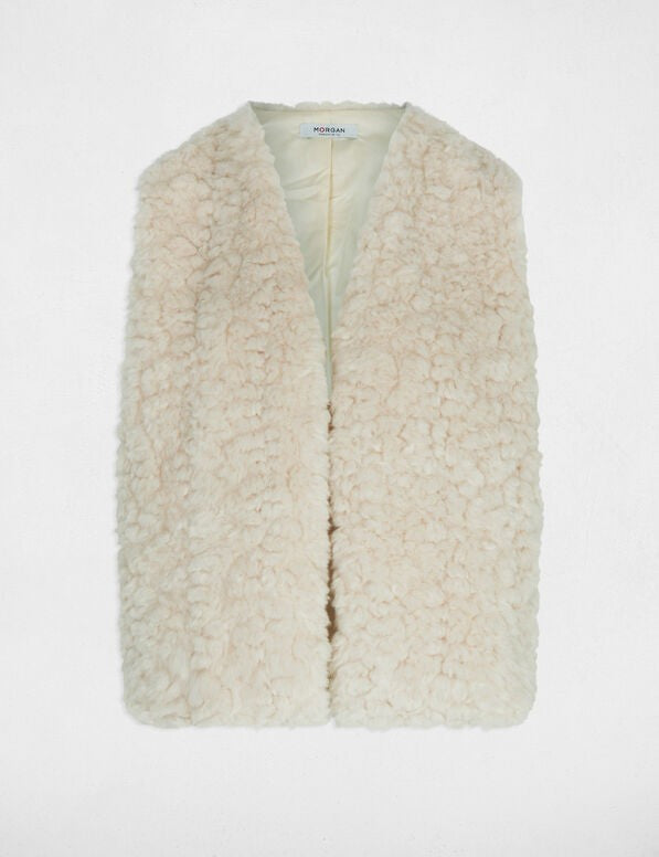 Chaleco borreguito de Morgan de Toi