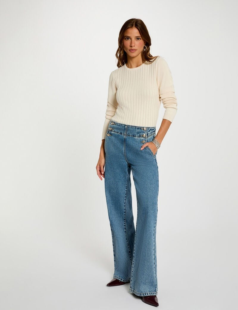 Jersey cuello redondo de Morgan de Toi