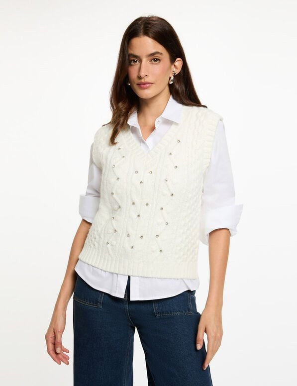 Chaleco punto de Morgan de Toi