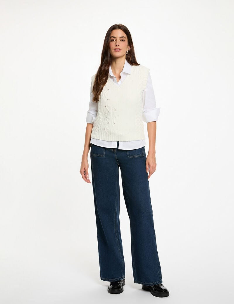 Chaleco punto de Morgan de Toi