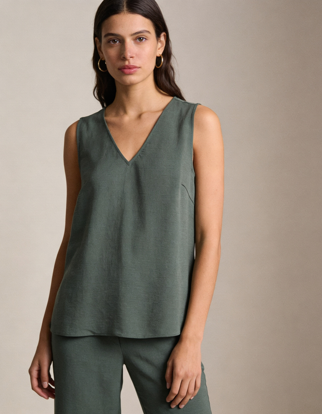 Top cuello pico de Vero Moda