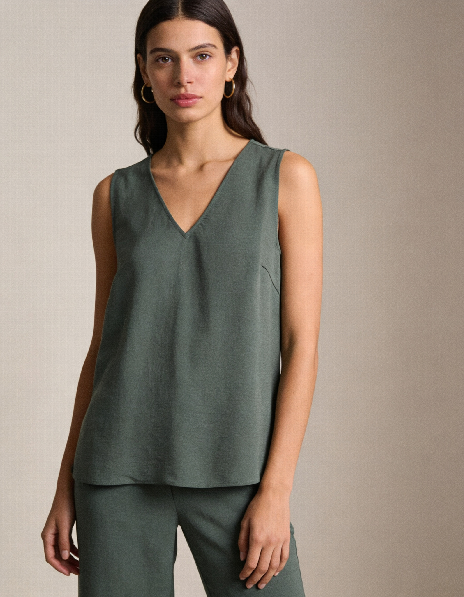 Top cuello pico de Vero Moda