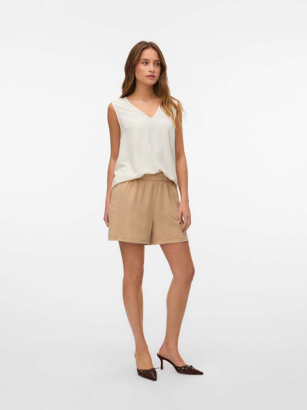 Top cuello pico de Vero Moda