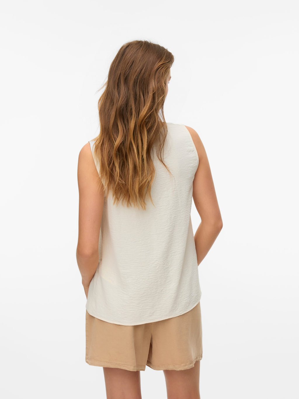 Top cuello pico de Vero Moda