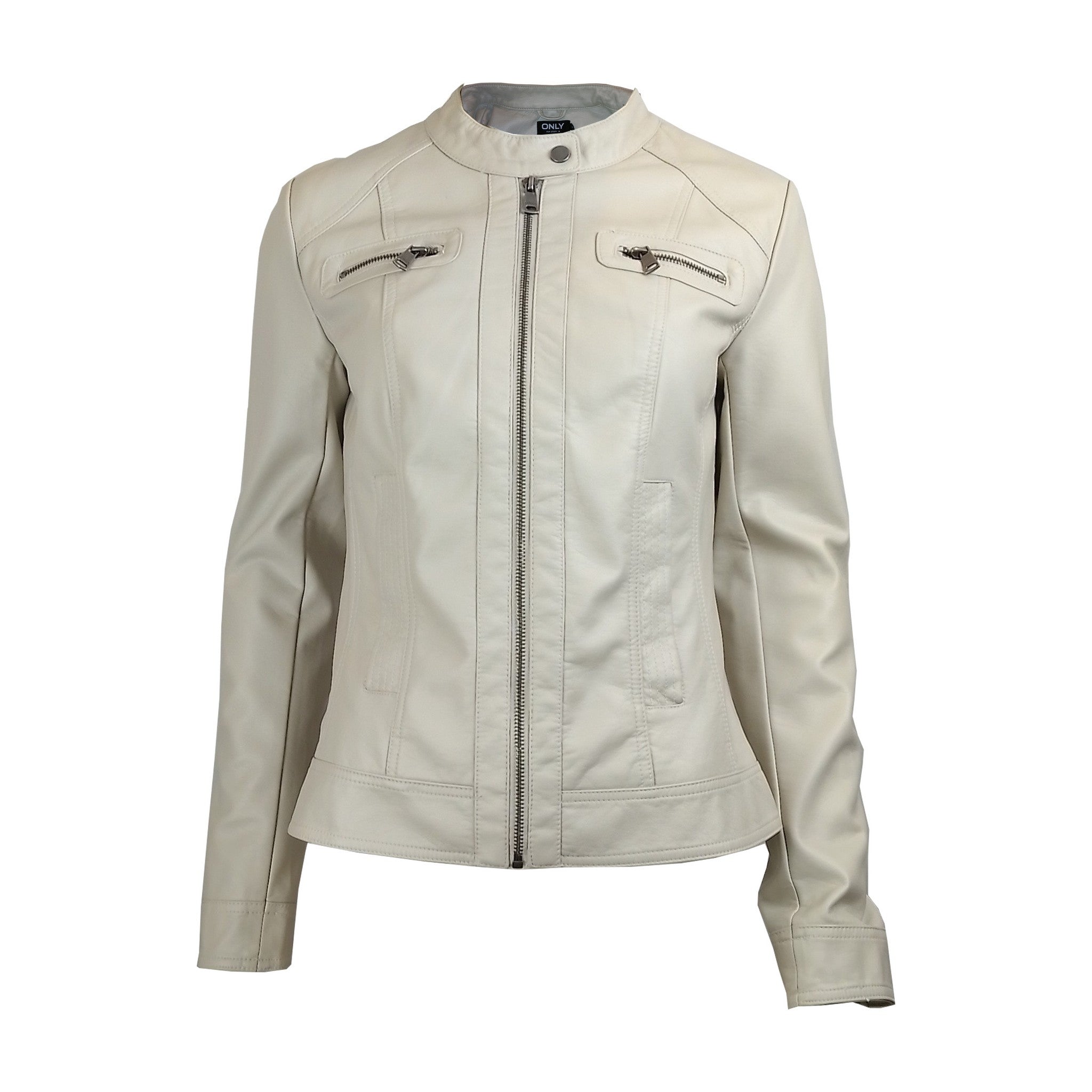 Cazadora polipiel basica de Only