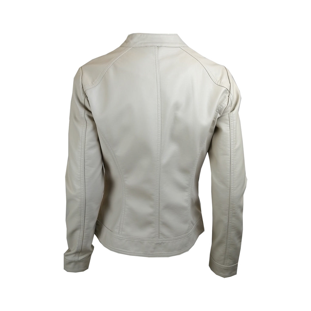 Cazadora polipiel basica de Only