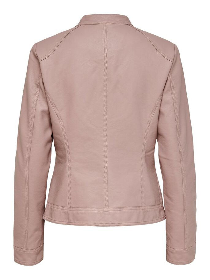 Cazadora polipiel basica de Only