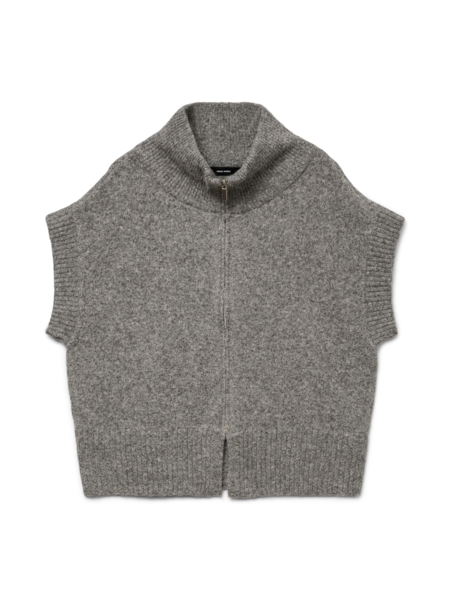 Chaleco punto con cremallera de Vero Moda