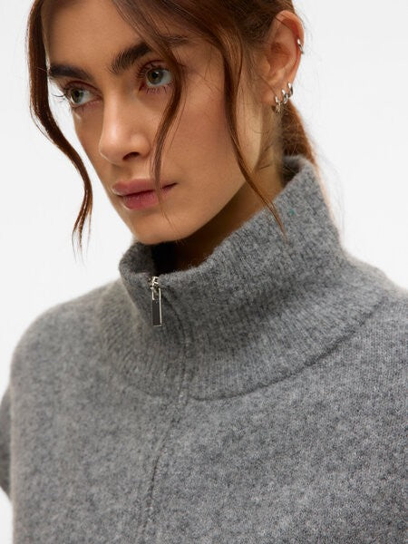 Chaleco punto con cremallera de Vero Moda