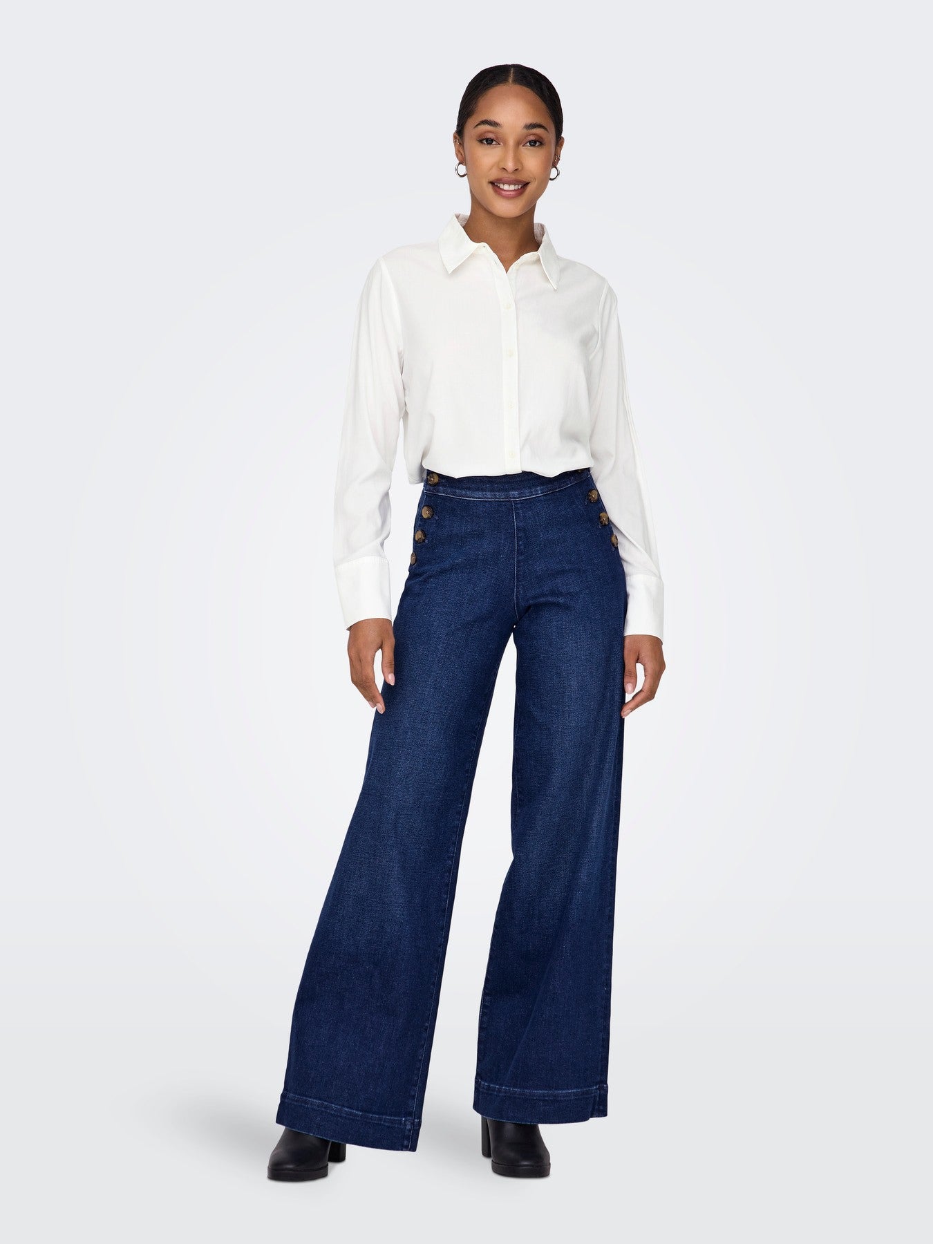 Camisa basica cuellos de Only