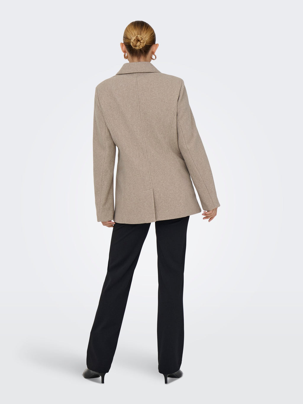 Abrigo paño de Only