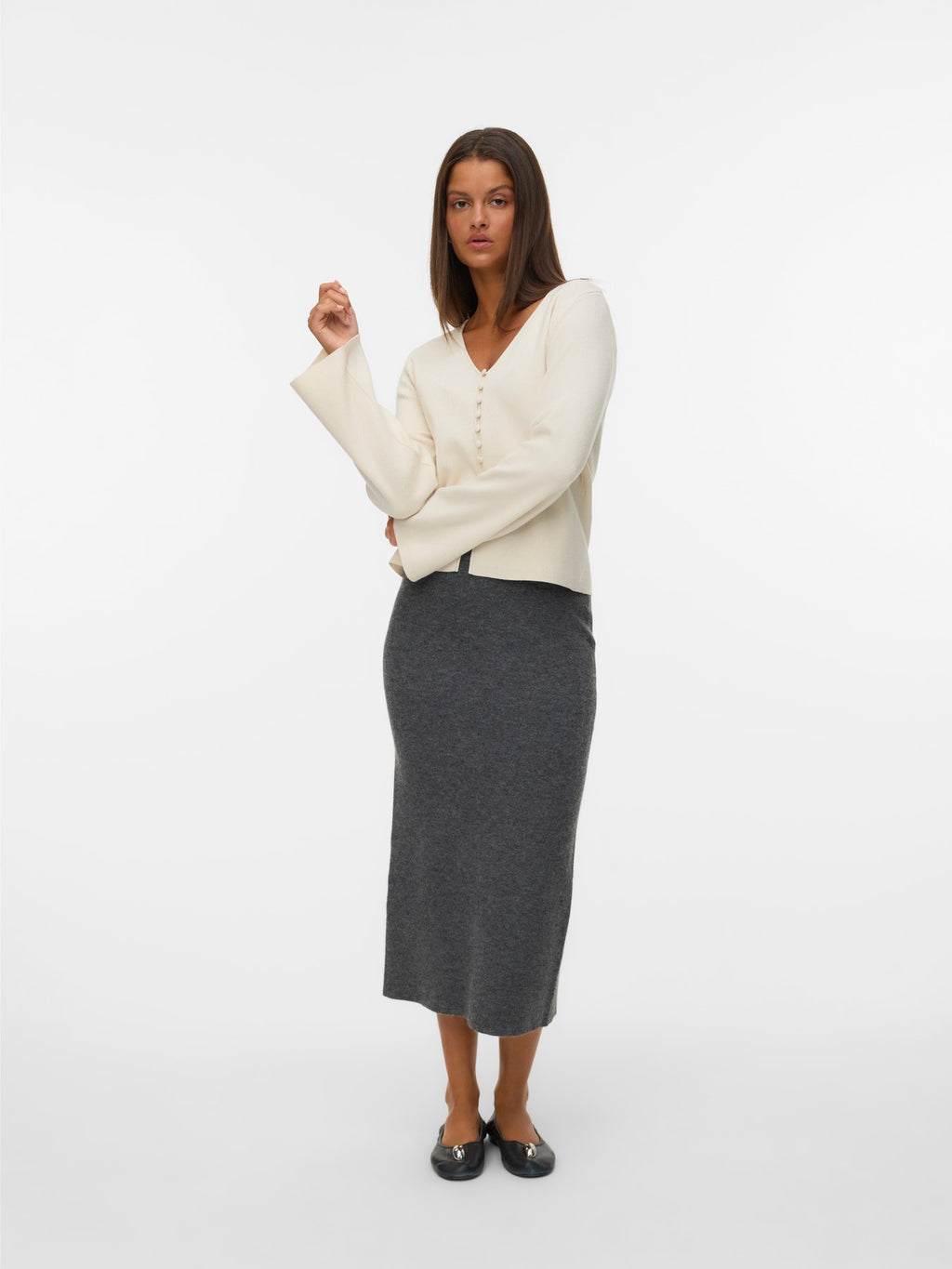 Falda punto de Vero Moda