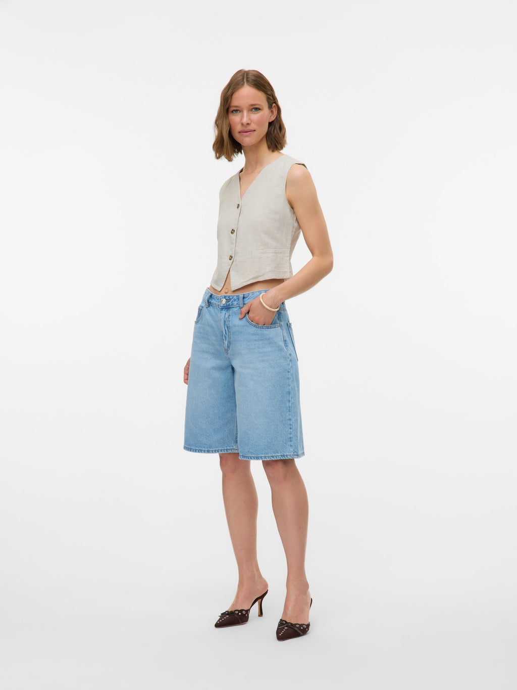 Top lino de Vero Moda