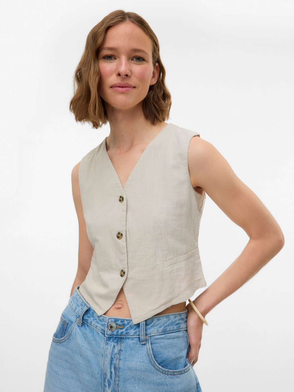 Top lino de Vero Moda