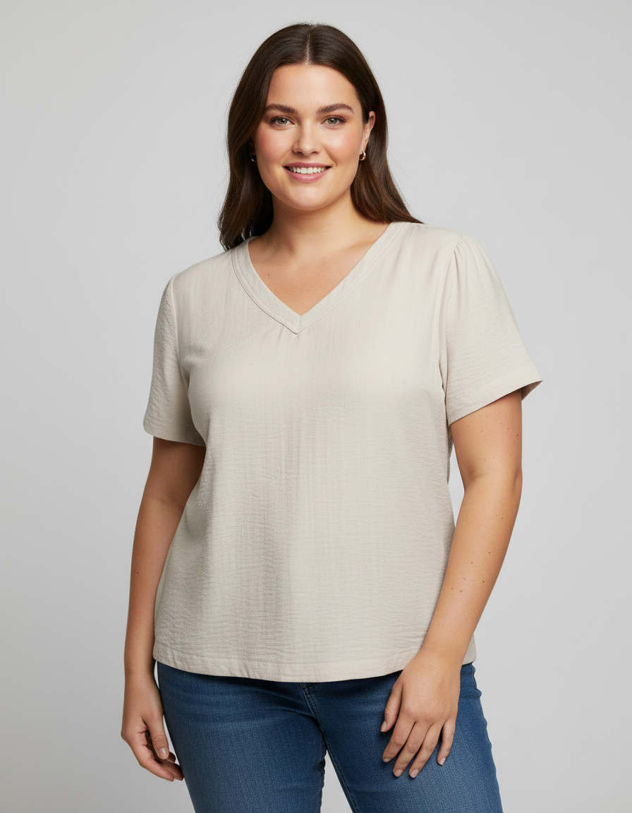 Top  cuell pico Tallaje Especial de Carmakoma