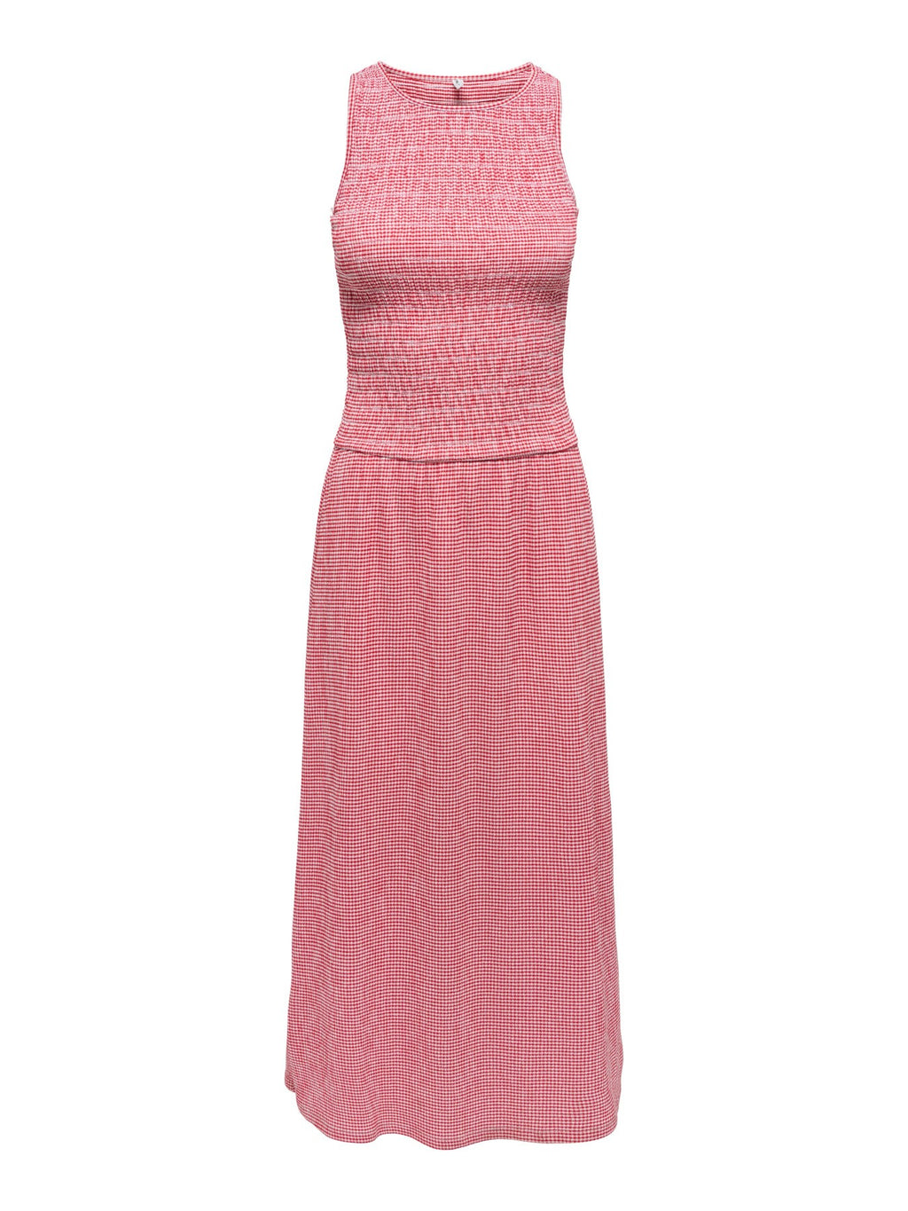 Vestido cuadro vichiy de Only