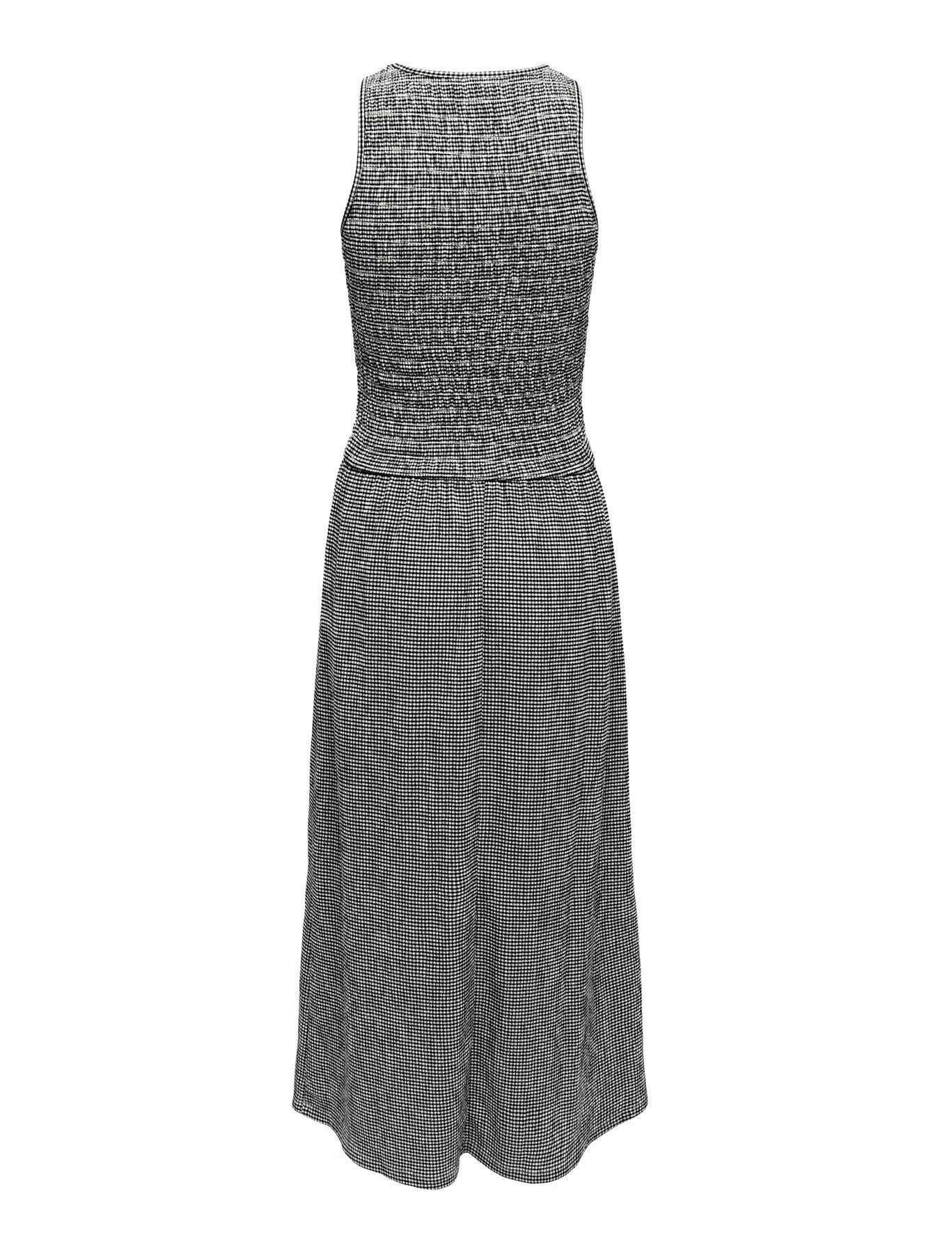 Vestido cuadro vichiy de Only