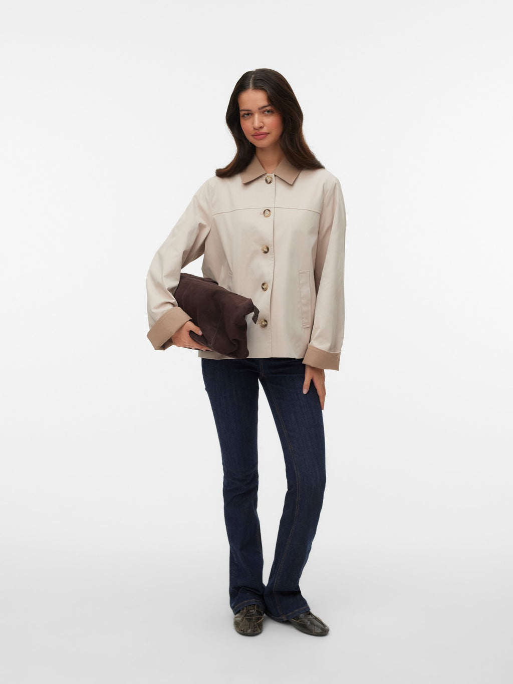 Chaqueta con cuellos de Vero Moda