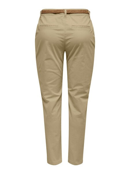 Pantalón chino con cinturón de Jacqueline de Yong