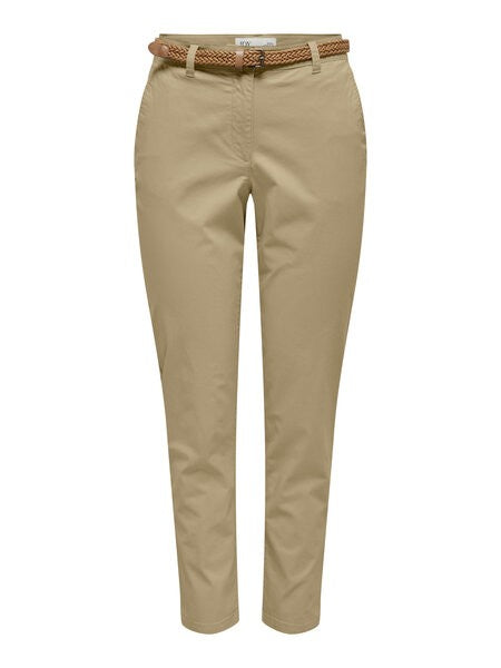 Pantalón chino con cinturón de Jacqueline de Yong