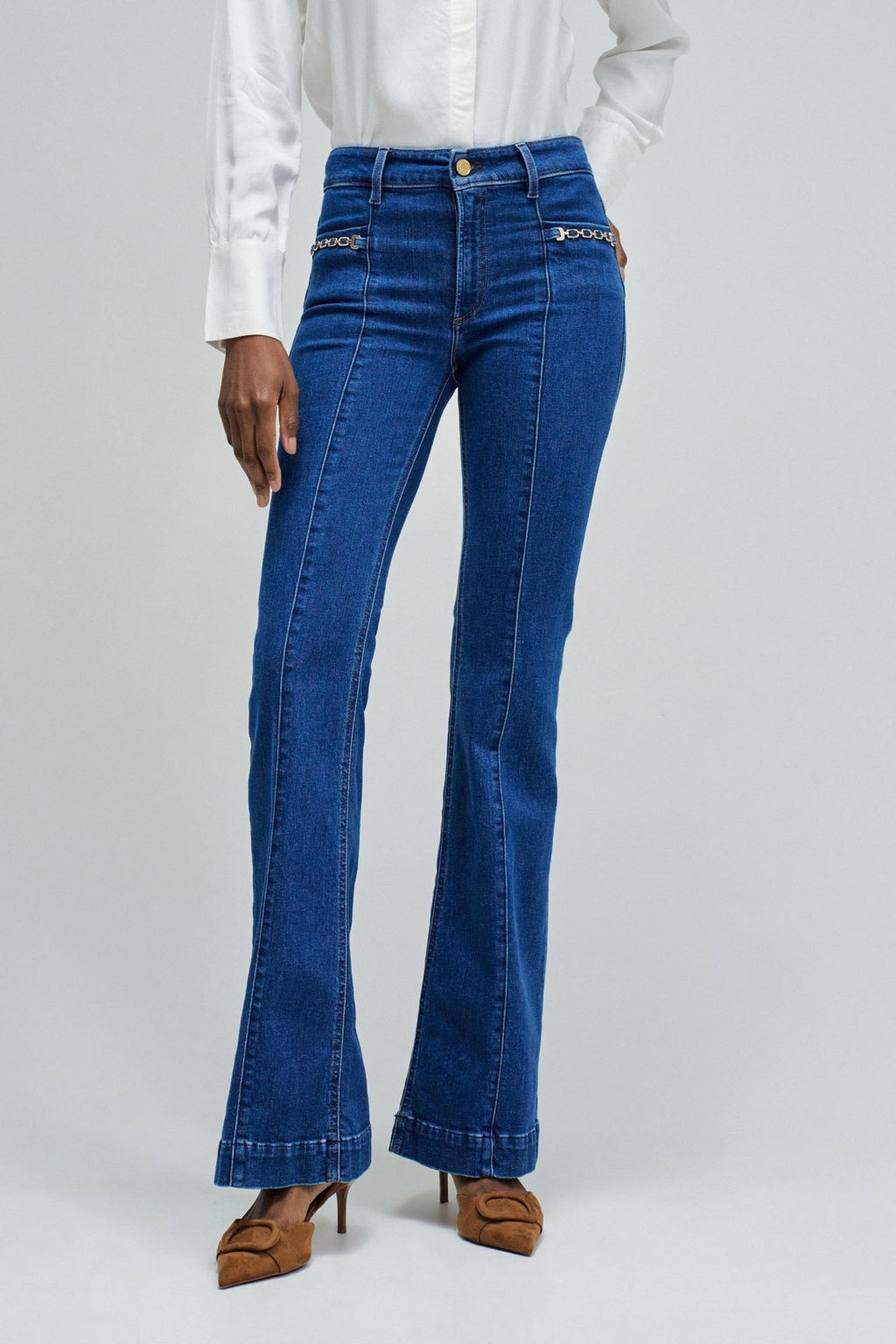Vaquero flare de Salsa Jeans