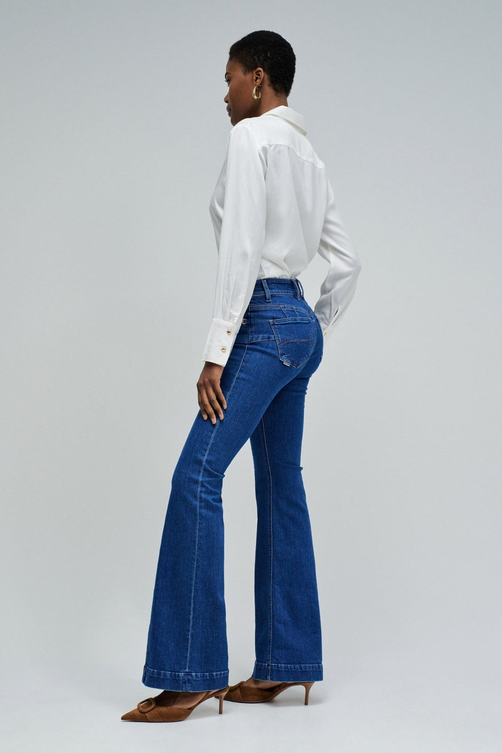 Vaquero flare de Salsa Jeans
