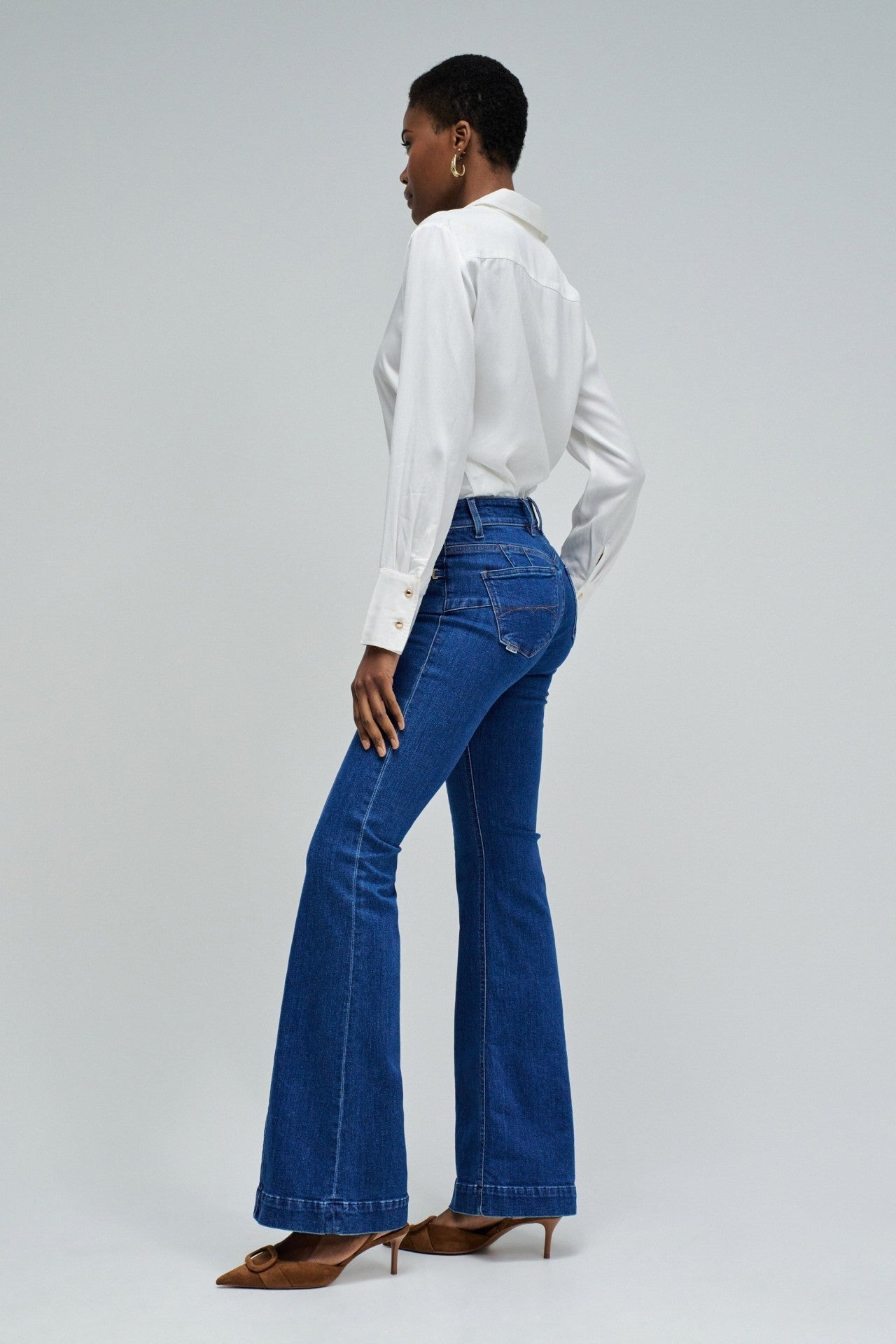 Vaquero flare de Salsa Jeans