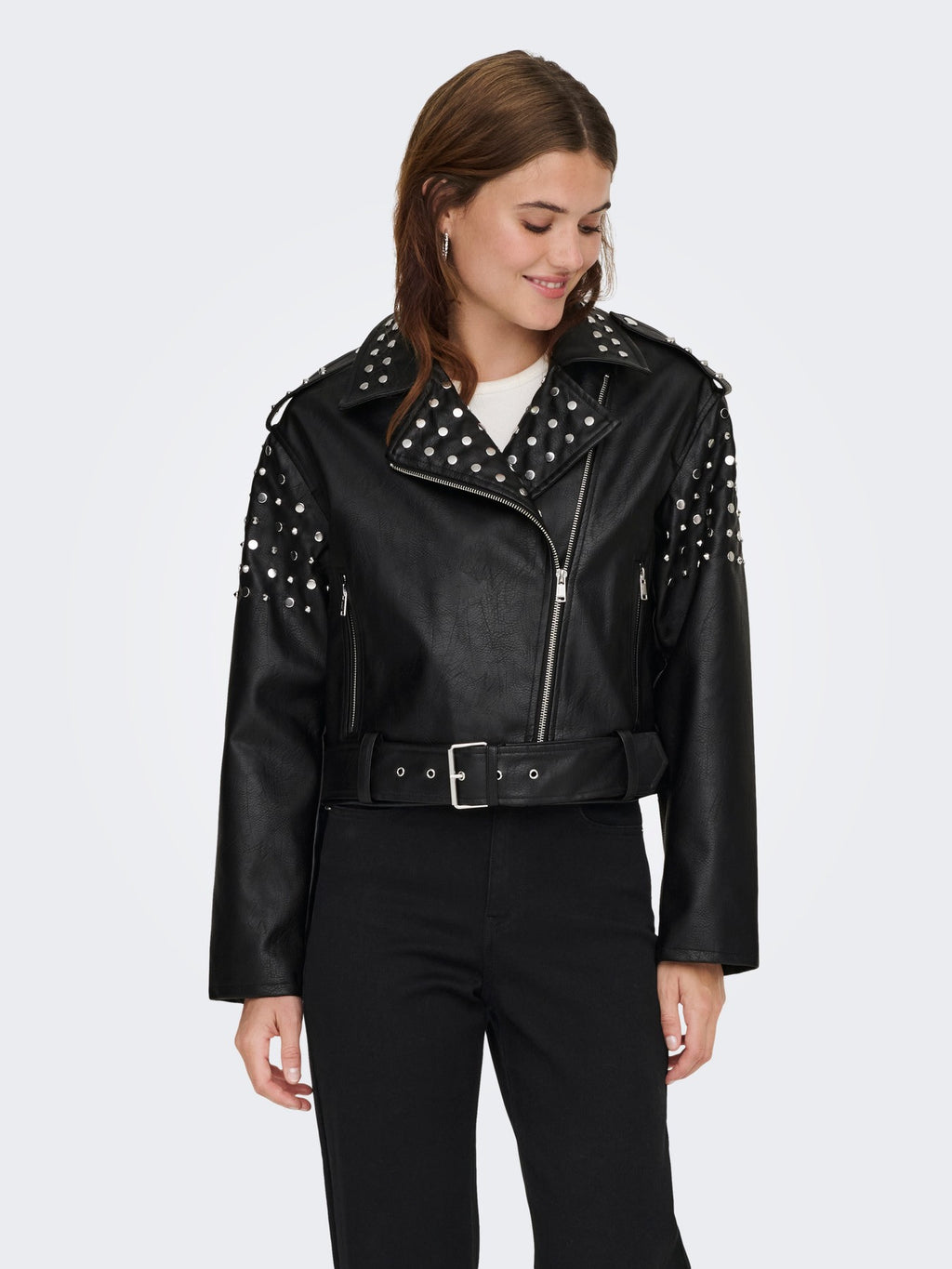 Cazadora polipiel de Only