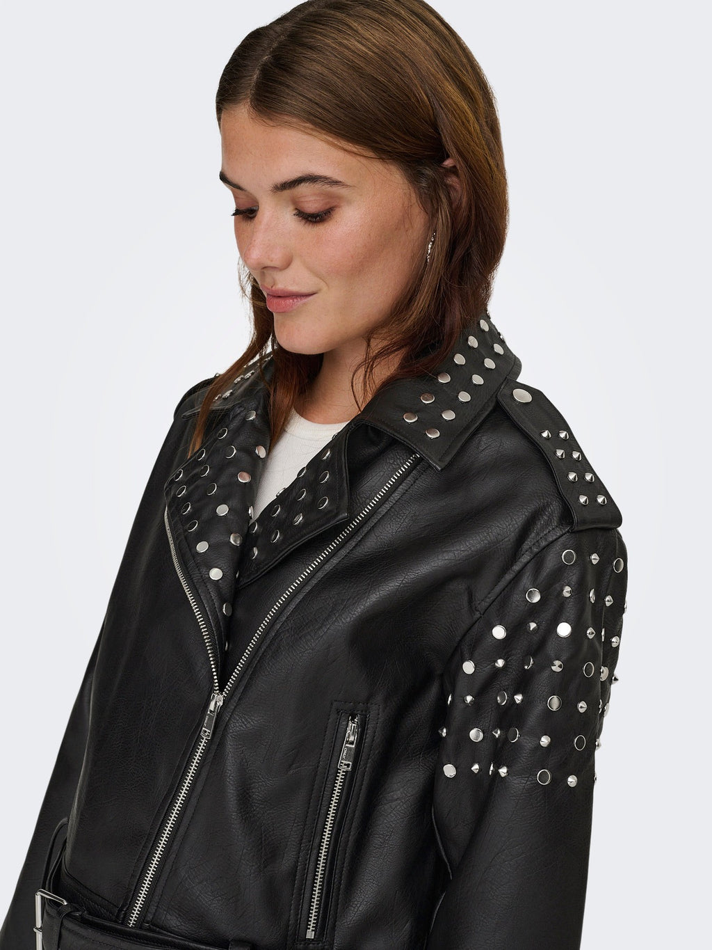 Cazadora polipiel de Only