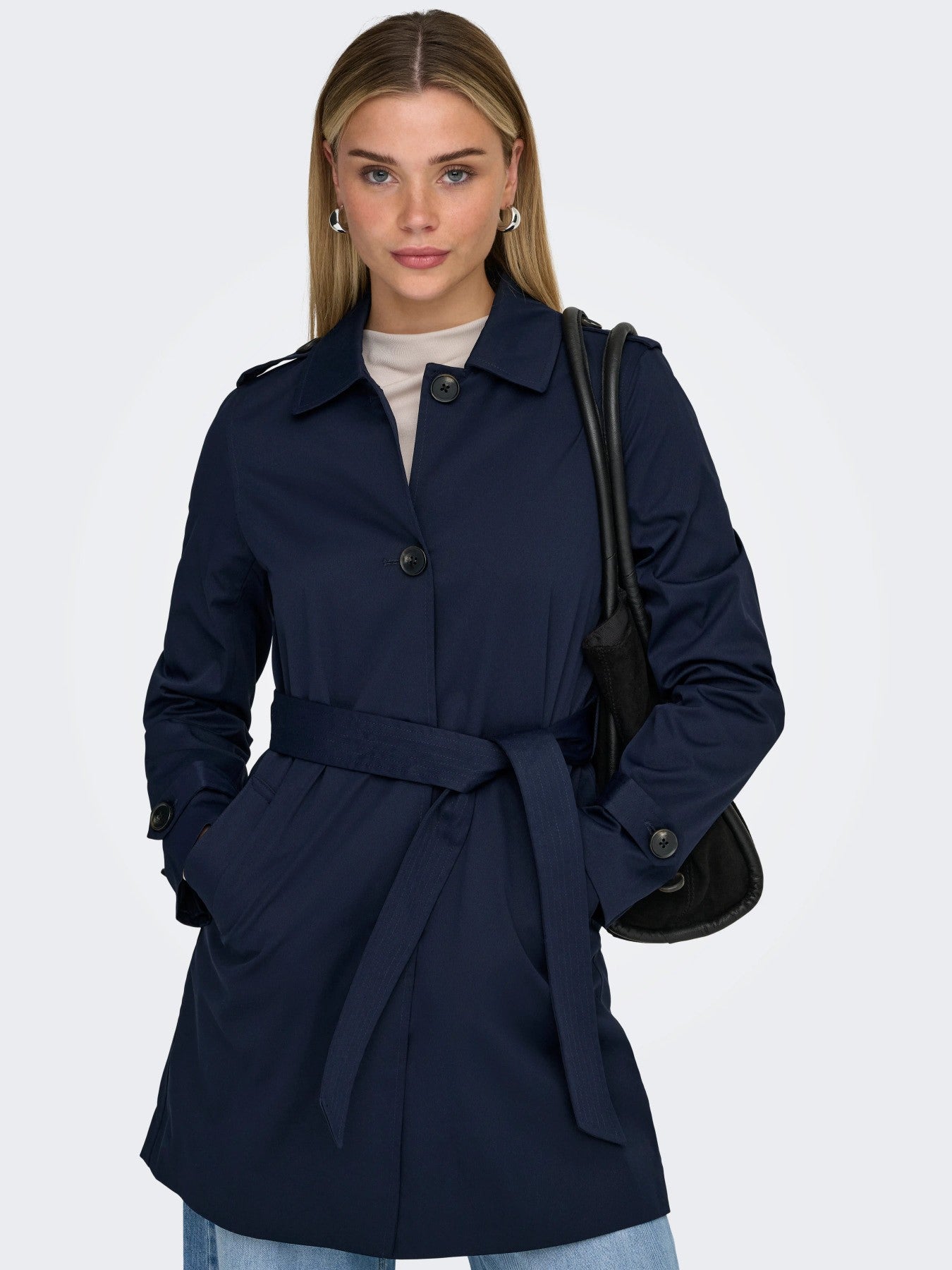 Gabardina larga de Only