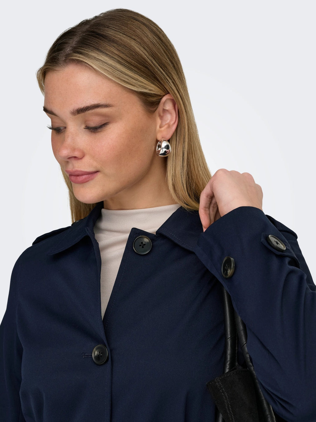 Gabardina larga de Only