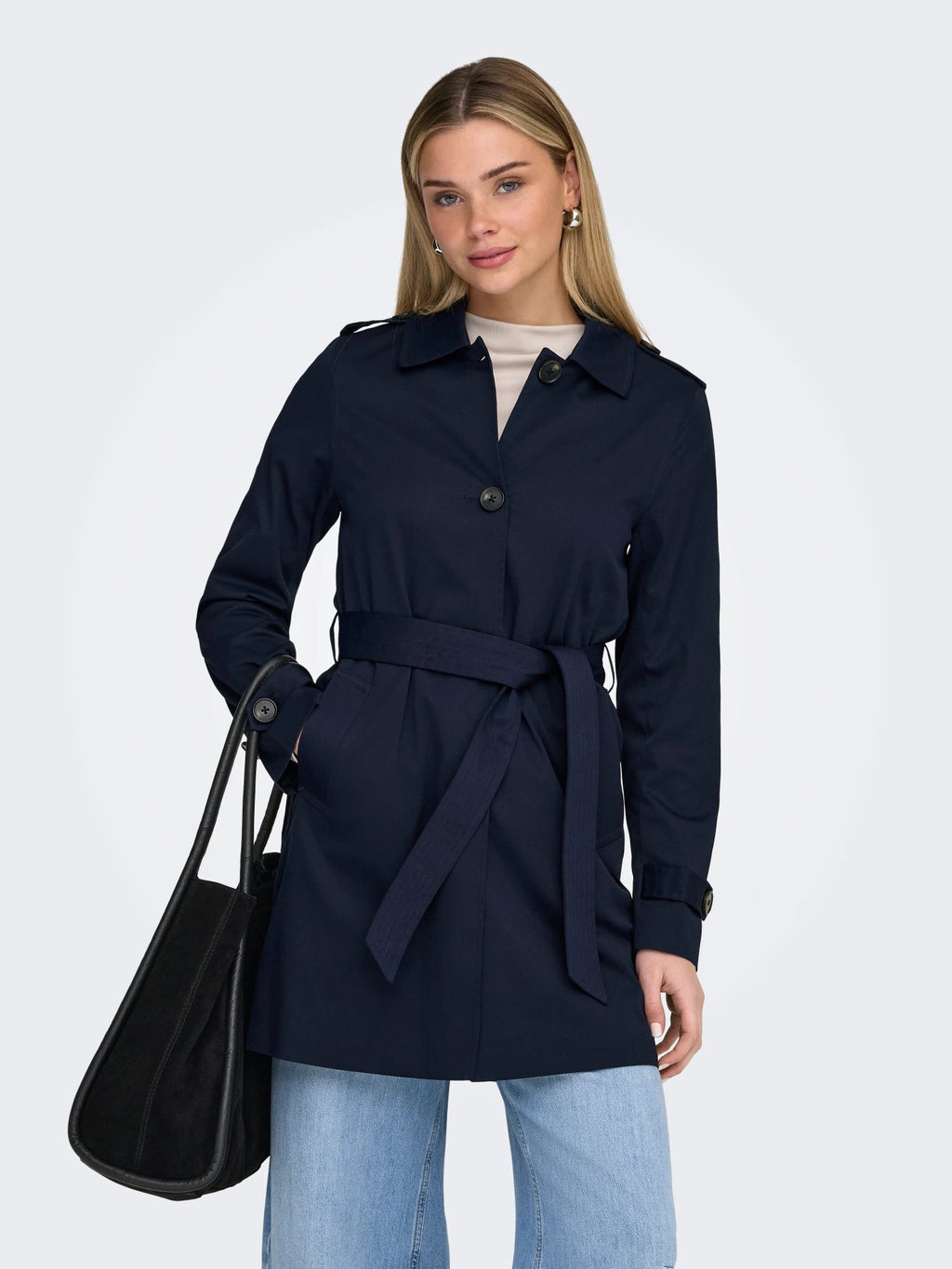 Gabardina larga de Only