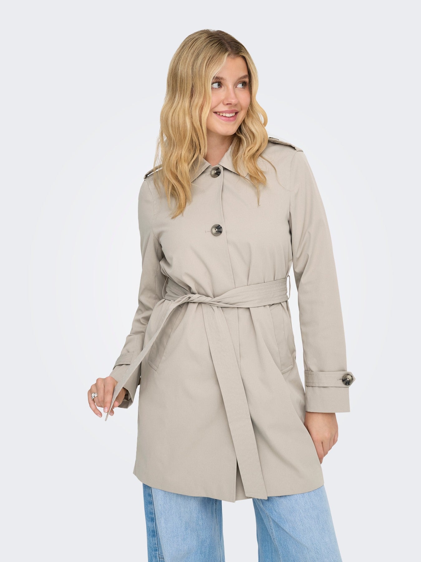 Gabardina larga de Only