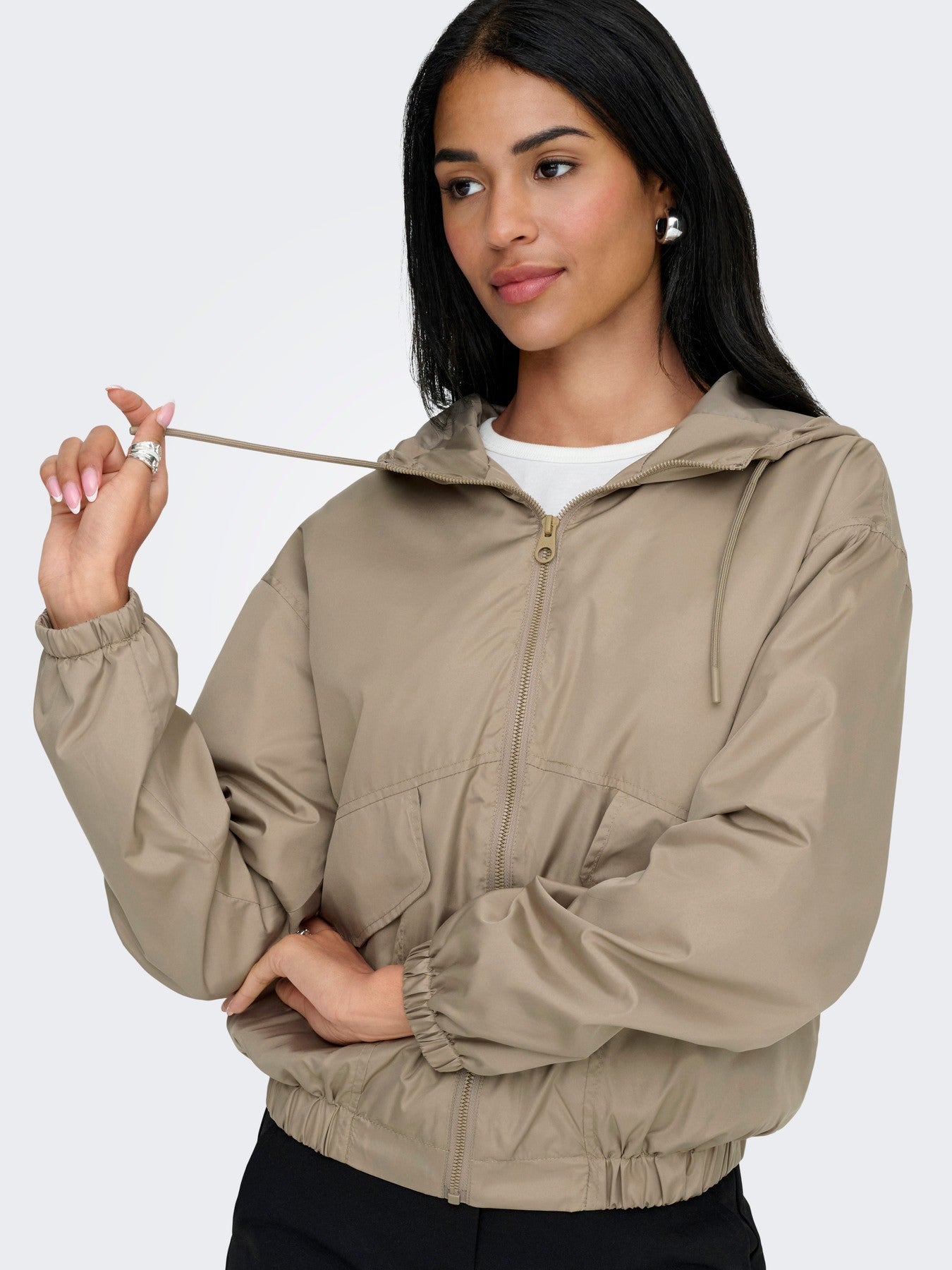 Chaqueta con capucha de Only