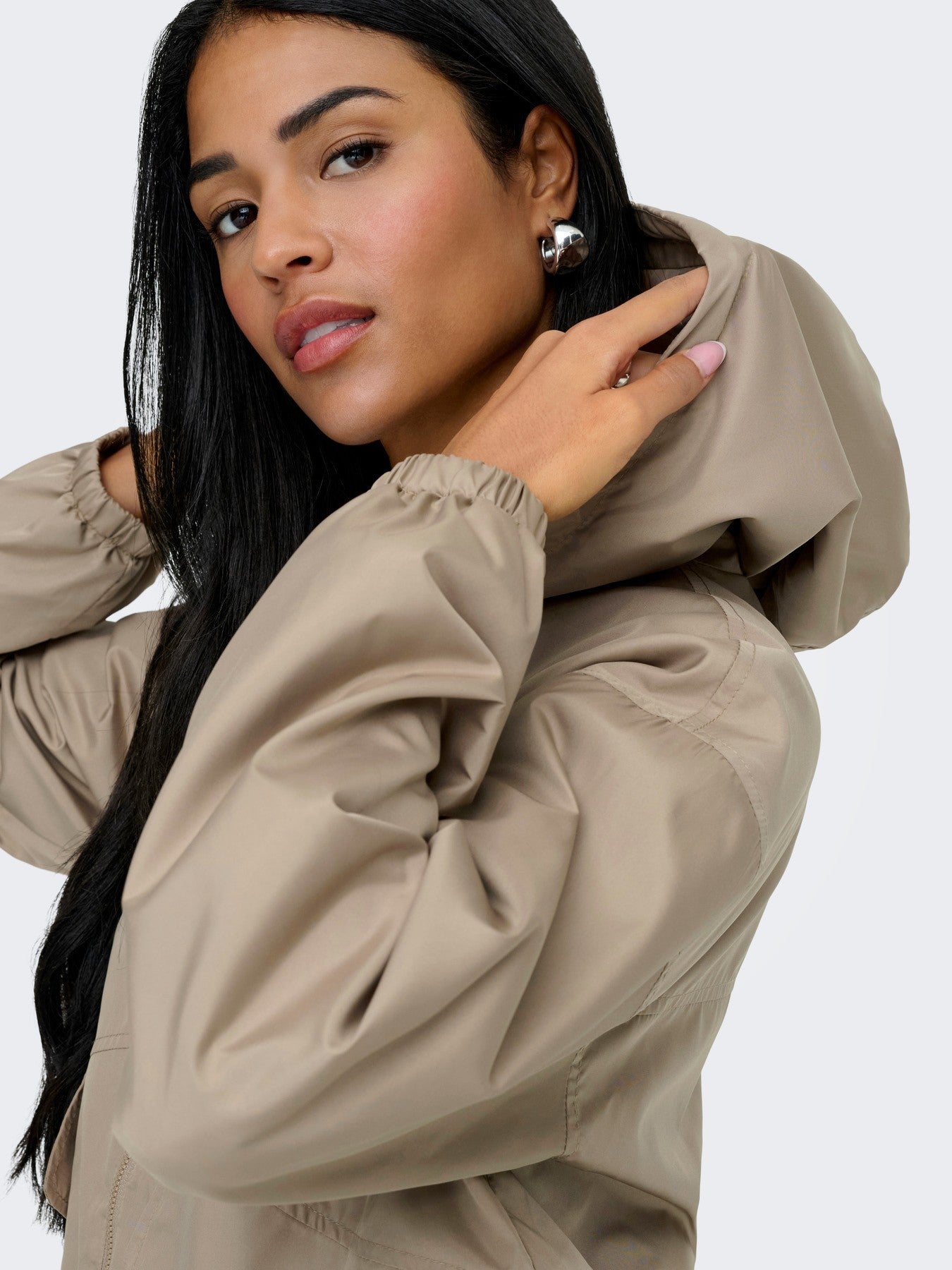 Chaqueta con capucha de Only