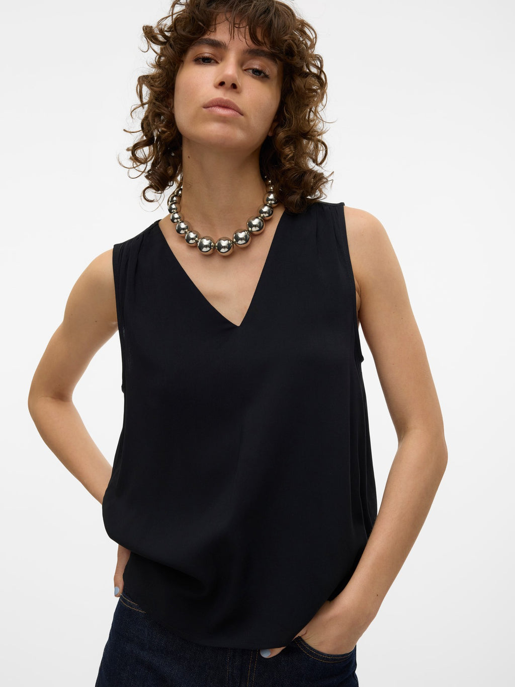 Top sin mangas de Vero Moda