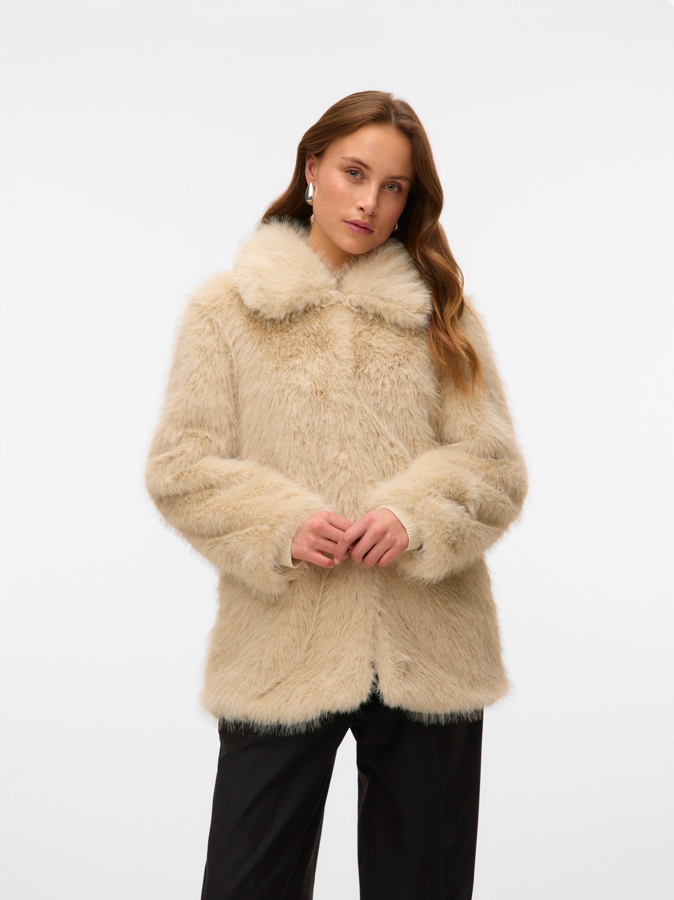 Abrigo pelo de Vero Moda