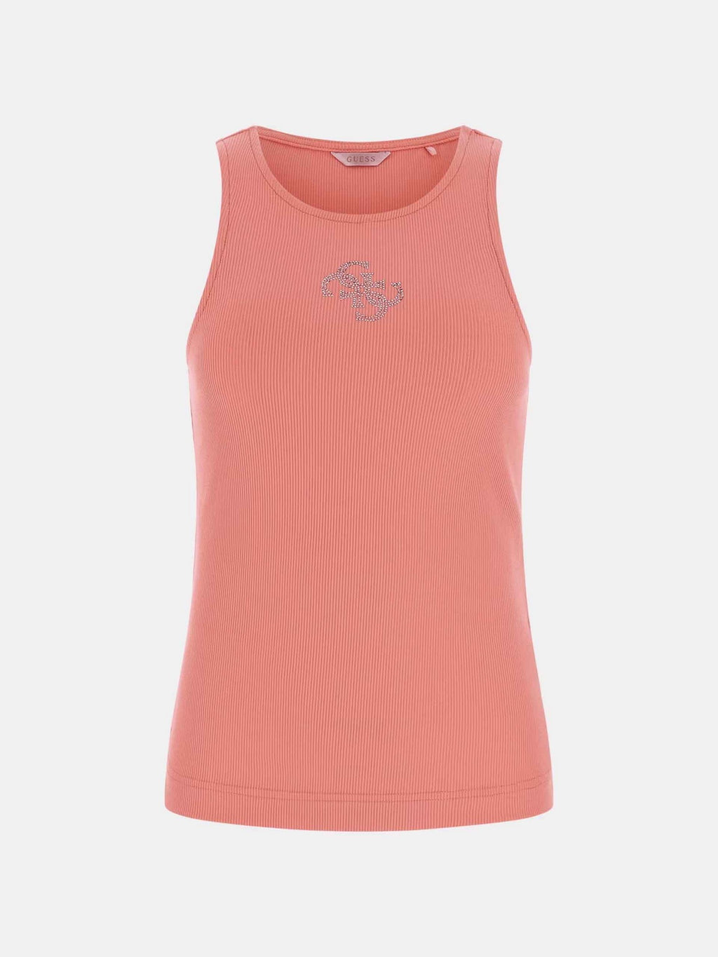 Camiseta canalé tirantes de Guess