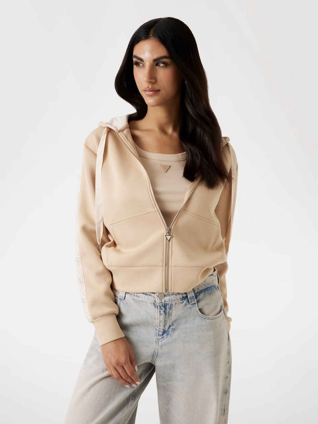 Sudadedra con cremallera de Guess