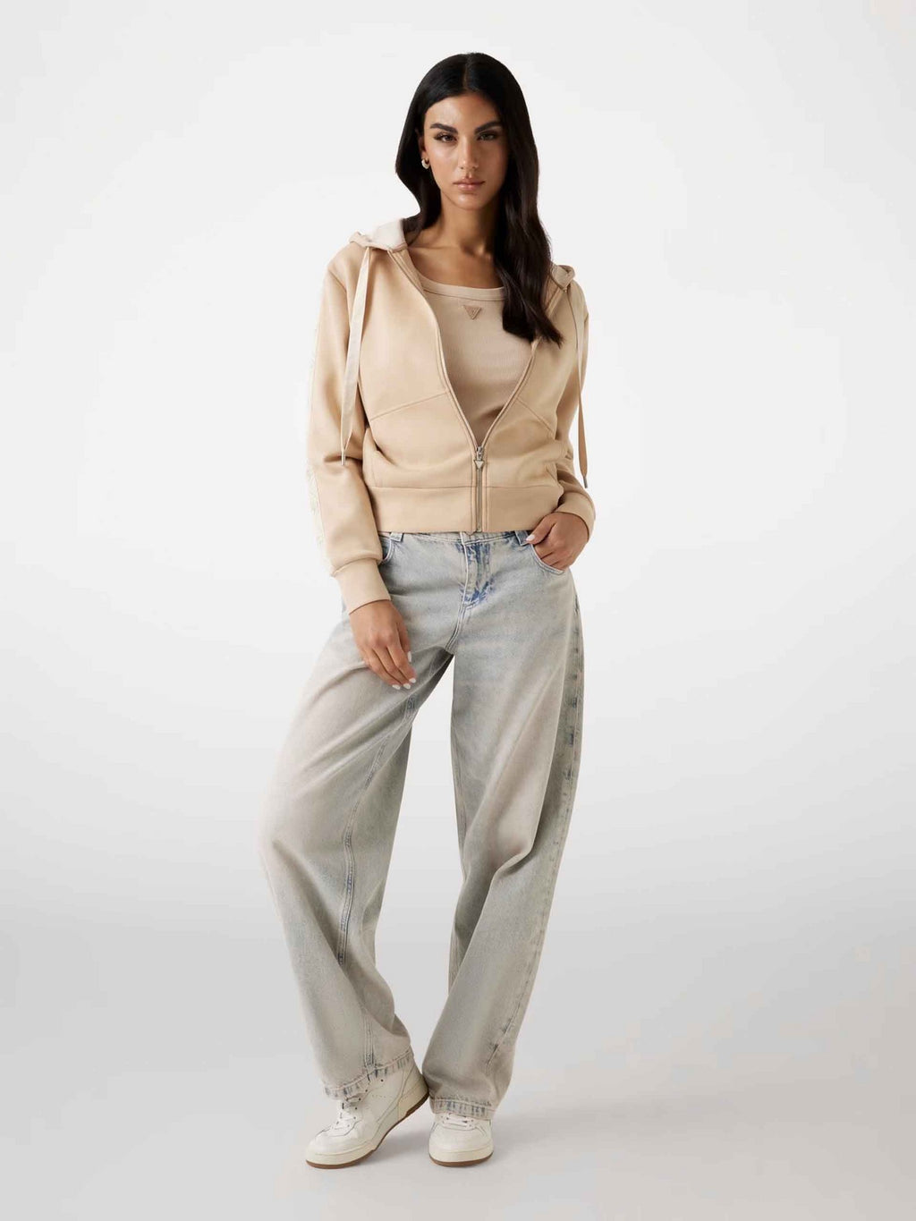 Sudadedra con cremallera de Guess