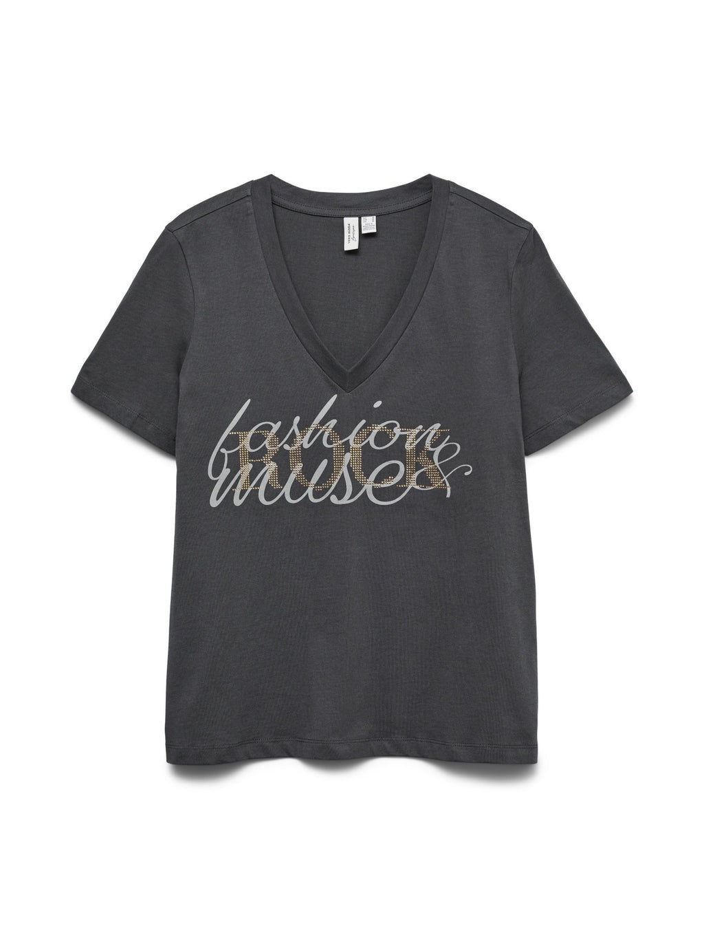 Camiseta cuello pico de Vero moda