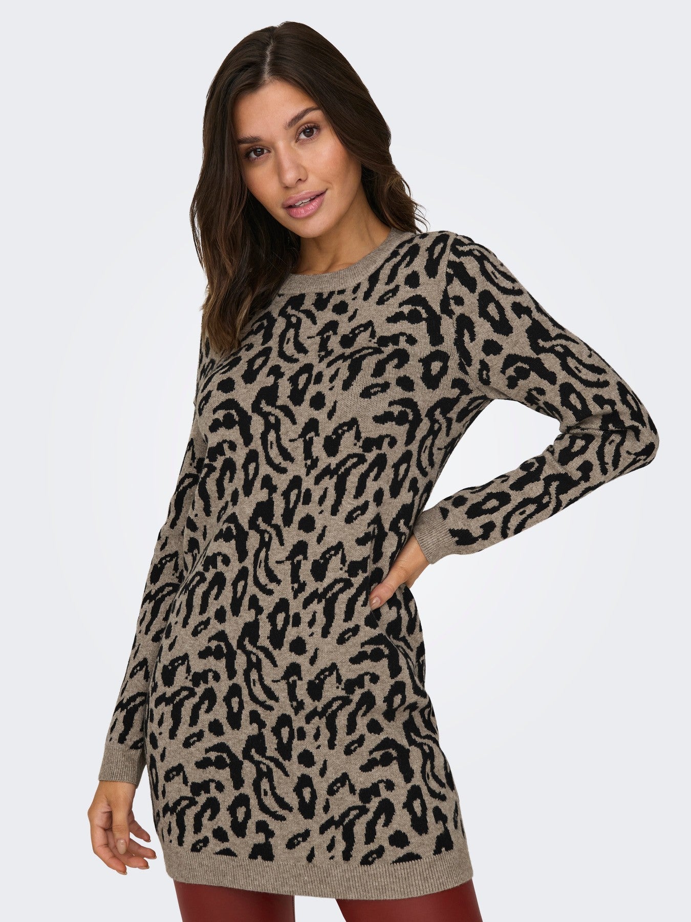 Vestido animal print de Only